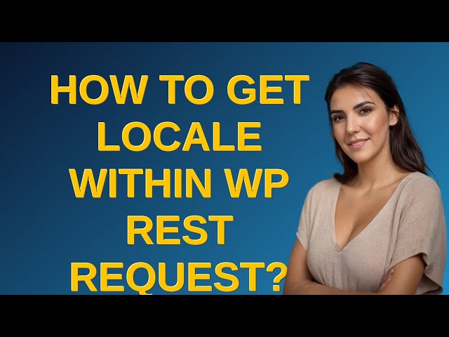 Wordpress: How to get locale within WP REST Request?