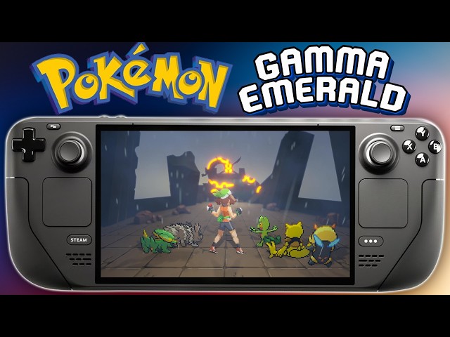 POKEMON GAMMA EMERALD Is HERE For The Steam Deck! (Easy Install Guide)