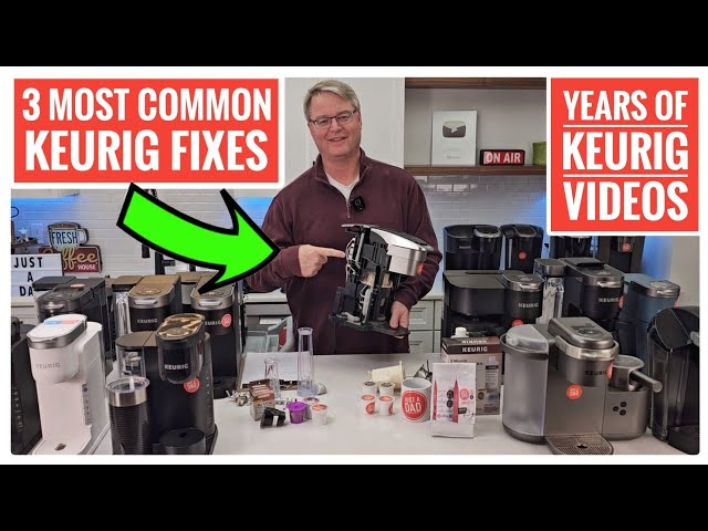 3 Proven Fixes for Keurig Coffee Maker Problems, Backed by Years of Expertise & Thousands of Videos