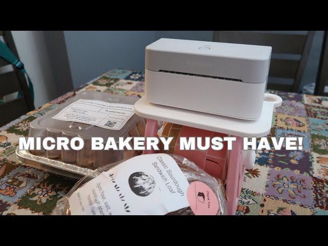 MUST HAVE MICRO BAKERY THERMAL LABEL PRINTER