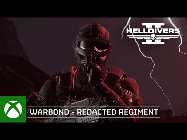 Helldivers 2 – Redacted Regiment Warbond | Xbox Series X|S