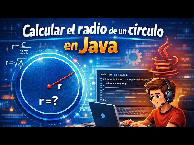 Calculate the radius of a circle in Java