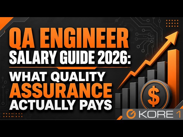 QA Engineer Salary Guide 2026: Manual QA vs Automation vs SDET Pay