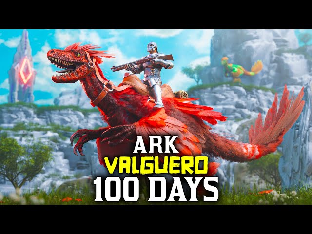 I Spent 100 Days in Ark Valguero Ascended... Here's What Happened