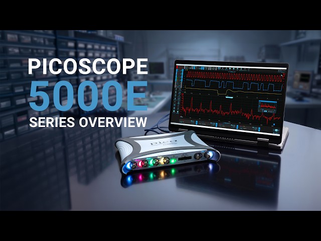 The World's First 16-Bit 4-Channel Oscilloscope: PicoScope 5000E Series Overview