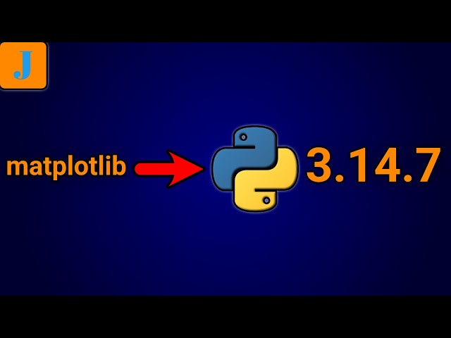 How To Install matplotlib in Python 3.14.7