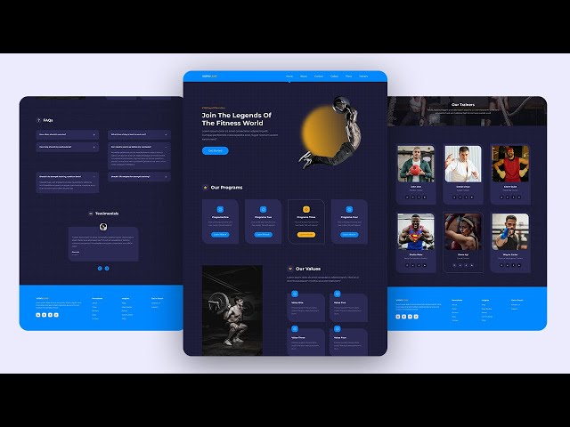 React Website Tutorial From Scratch - Responsive React Js 18 & React Router 6 Project Tutorial