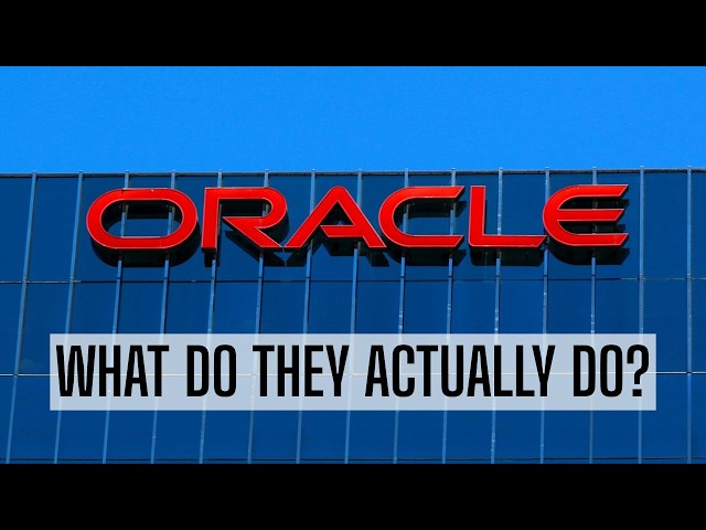 What Does Oracle Actually Do? (And Why It’s Worth Billions)