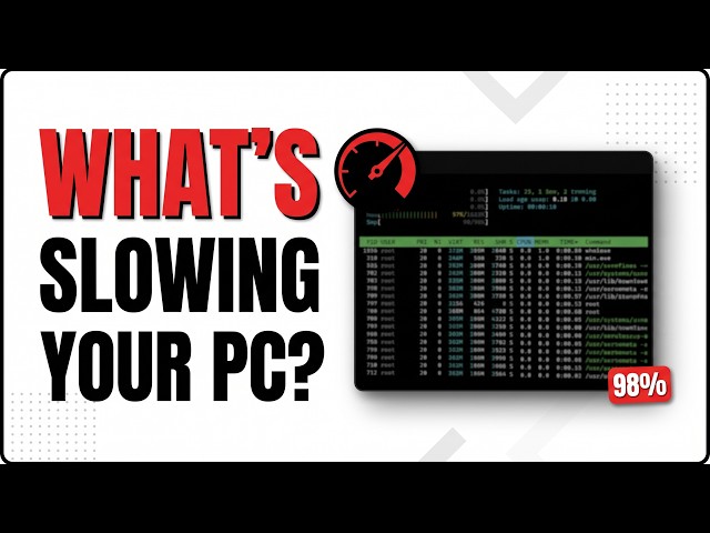 How to Check What's Using Your CPU and RAM (top vs htop)