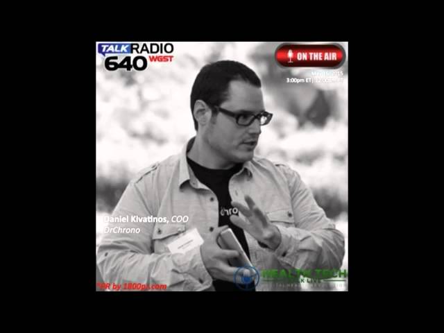 Interview: Daniel Kivatinos on HealthTech Talk // drchrono EHR