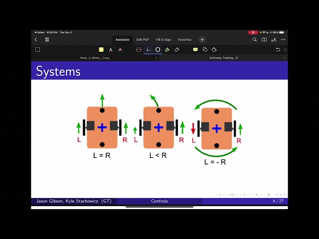Introduction To Controls | Robotics 7 - 1 | Software Training Fall 2021