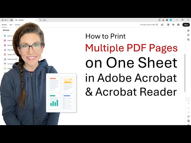 How to Print Multiple PDF Pages on One Sheet in Adobe Acrobat and Acrobat Reader (PC & Mac)