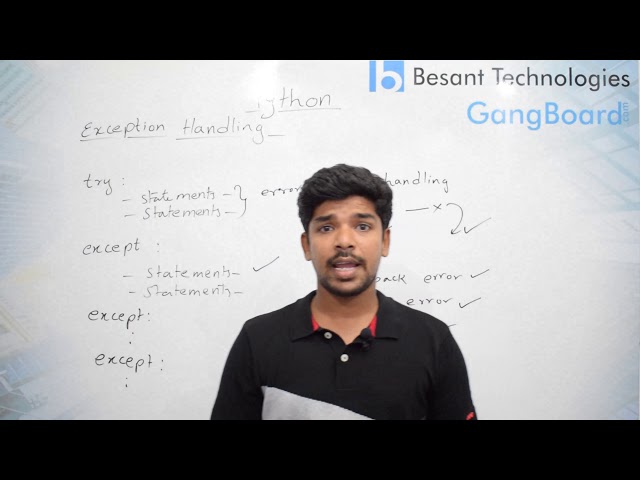 Python Exception Handling | Python Tutorial For Beginners