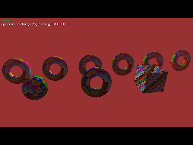 raylib fog effect