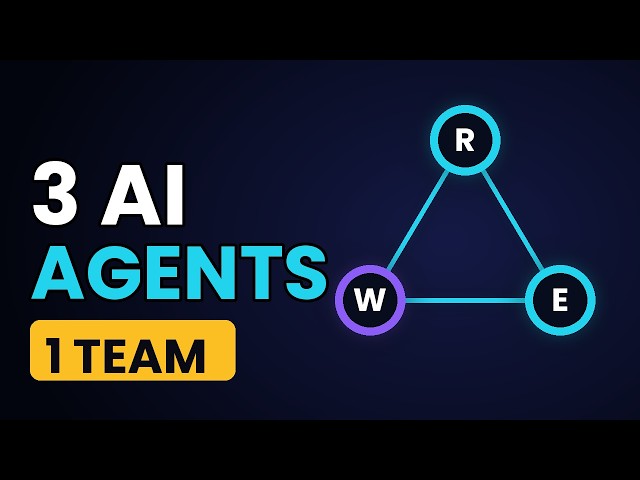 43 Lines of Python = A Full AI Agent Team (CrewAI Tutorial)