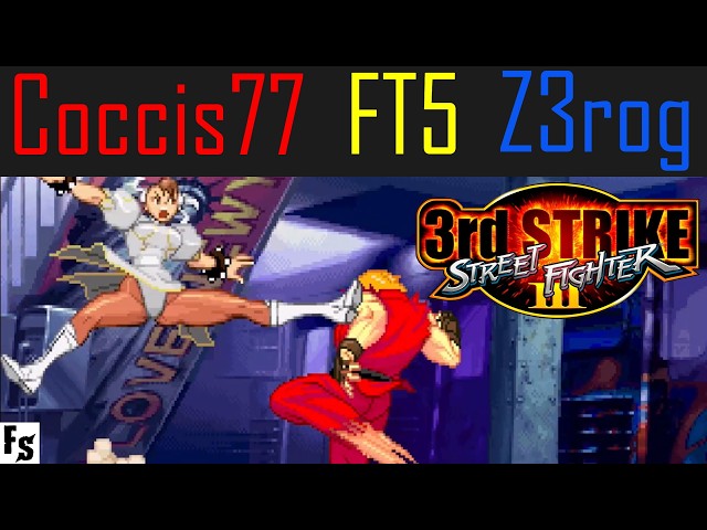 Street Fighter III: Third Strike - Coccis77 [Chun-Li] vs Z3rog [Ken] (Fightcade FT5)