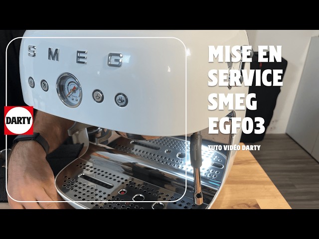Unboxing and testing the SMEG EGF03 coffee machine. First use!
