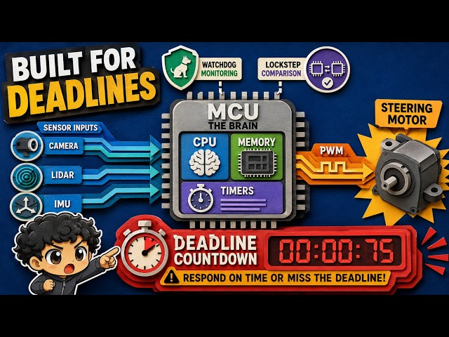 How a Microcontroller Runs a Car ECU #autosar #mcu #ecu #cpu