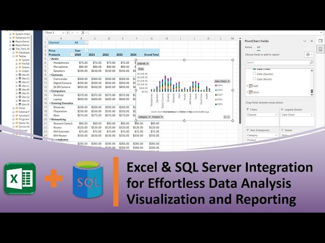 Excel & SQL Server Integration: Effortless Data Analysis, Visualization and Reporting
