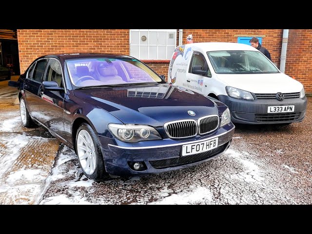 DEEP cleaning my 2007 V12 BMW 760Li