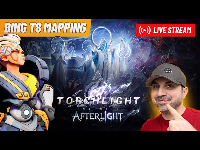 Playing Bing 1 Lightning Shot... T8 Mapping! Crossed Billion Damage... Torchlight Infinite Season 13