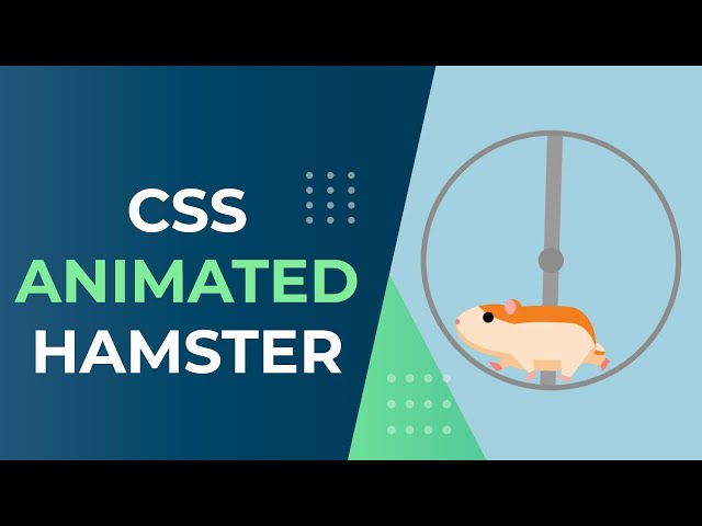 Css Animated Hamster | Css Animation Effects
