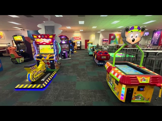 Chuck E. Cheese (Whitehall PA), 4K arcade walkthrough & tour, July 2024