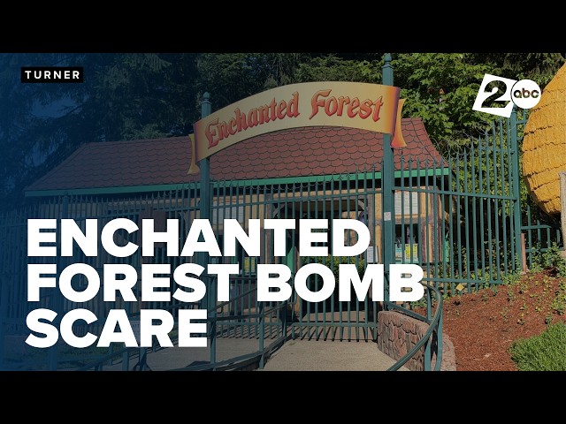 Enchanted Forest theme park evacuated after bomb threat