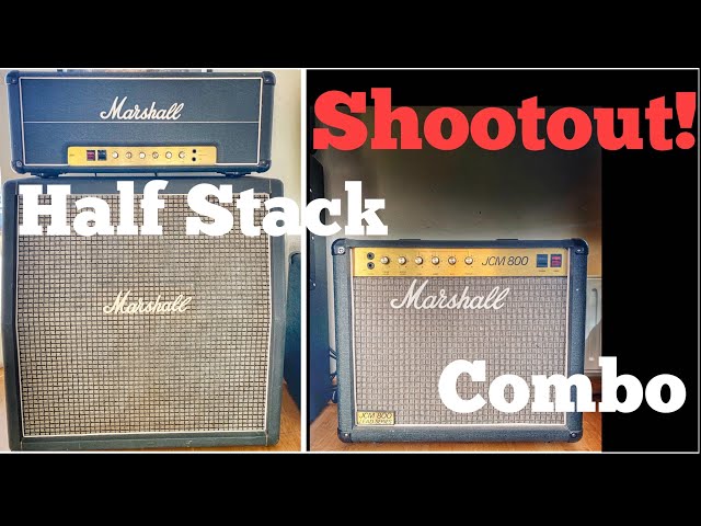 Marshall COMBO vs HALF STACK Comparison