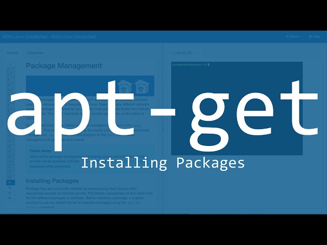 The Linux Command Tutorial: The apt-get Command