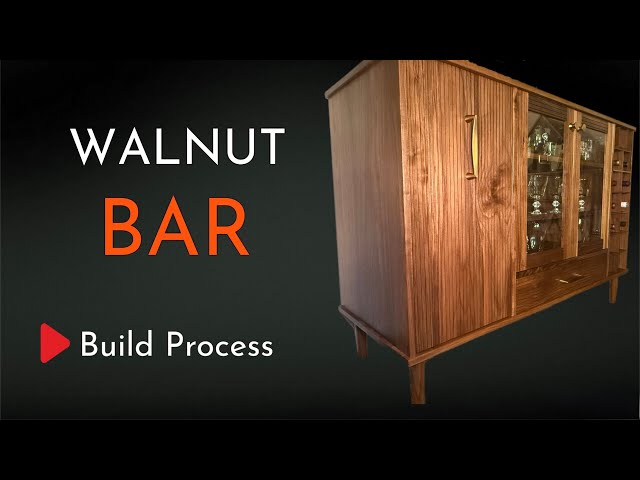 Walnut Bar Build Process