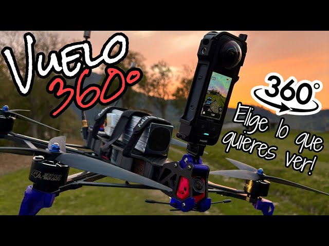 IMMERSIVE FPV DRONE FLIGHT WITH 360° VIDEO (Insta360 X5+Long Range+Sunrise)