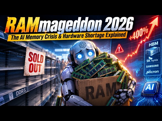 RAMmageddon 2026: The AI Memory Crisis & Hardware Shortage Explained