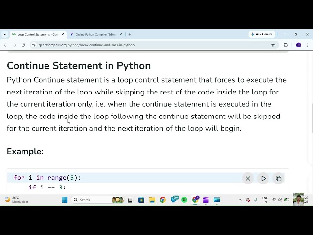 Python Full Course - Lec 19: Complete Control Statements Revision (If-Else, Match-Case, Loops)