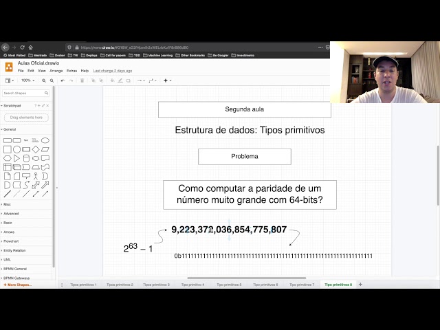 Como computar o bit de paridade? - Aula 02