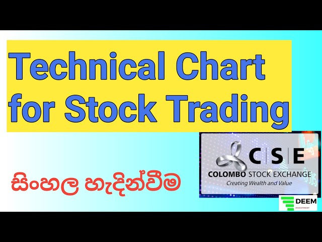 How to use Technical Chart for Stock trading Sinhala I Technical Analysis sinhala