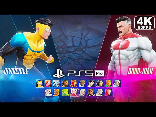 Invincible VS Gameplay All Characters