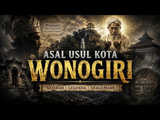 THE ORIGINS OF WONOGIRI CITY‼️HISTORICAL FOOTSTEPS, MYSTICAL LEGENDS, AND THE RELIGIOUS JOURNEY I...