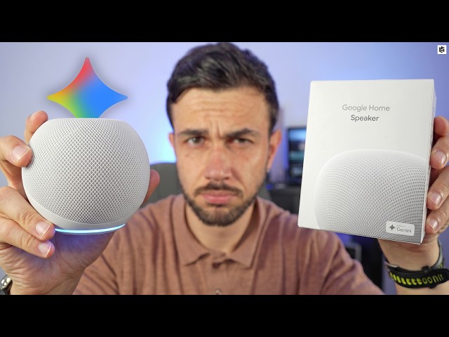 QUÉ DECEPCIÓN!🤔GOOGLE HOME SPEAKER con GEMINI: Primera REVIEW