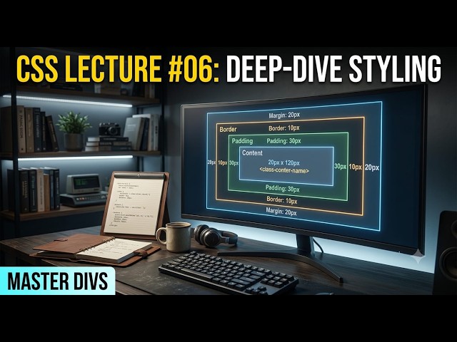 Div styling through CSS | Lecture 6 | Urdu/Hindi