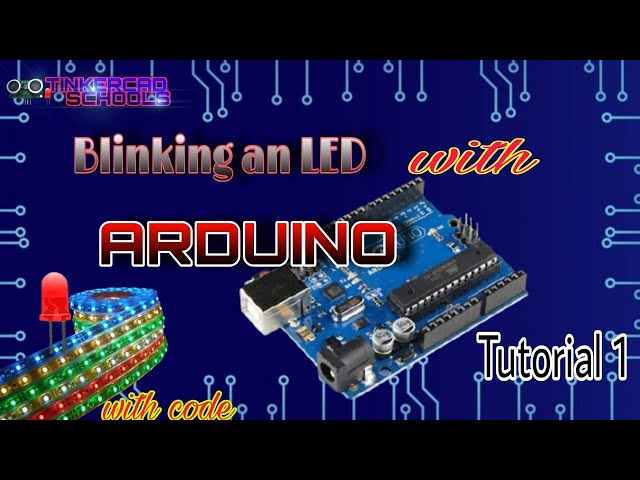 Blink an With Arduino in Tinkercad/Arduino tutorials by Kushan Tech Telugu/arduino projects in 2021