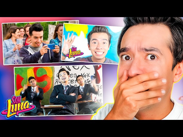 REACTING TO MY SOY LUNA SONGS AND THE EPISODE I WAS IN 8 YEARS AGO