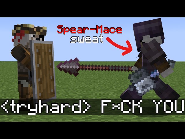 Ragebaiting Spear-Mace PvPers
