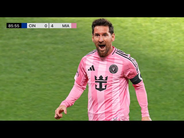 Messi vs Cincinnati | Crazy Goal & 3 Assists! 🐐🔥 | 23/11/2025