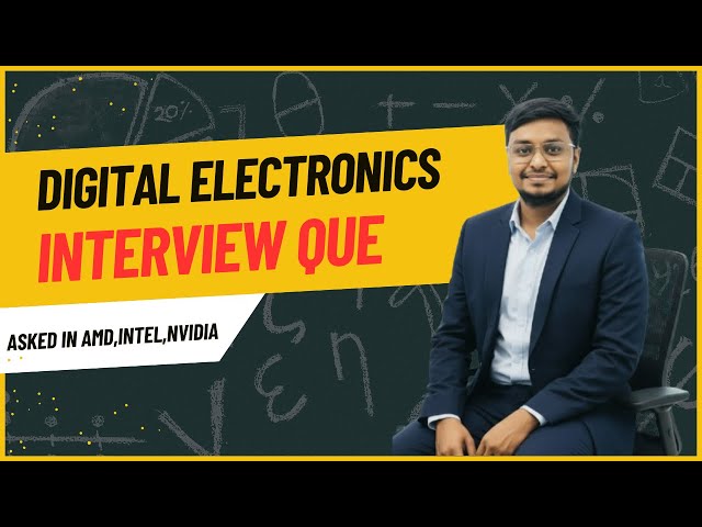 Digital Electronics Interview Questions | Top 50+ FAQs for Freshers & Experts  #digitalelectronics