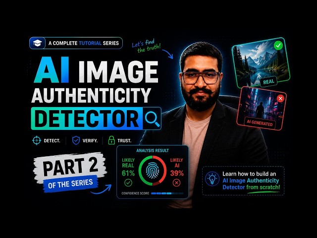 Detect AI-Generated Images with Python | Complete Tutorial Series | Part 2