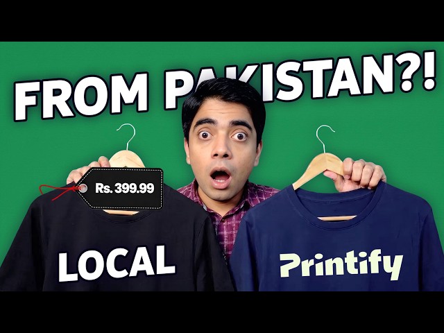 How I Fulfill Print-on-Demand Orders from Pakistan (Saving 70% Production Cost)