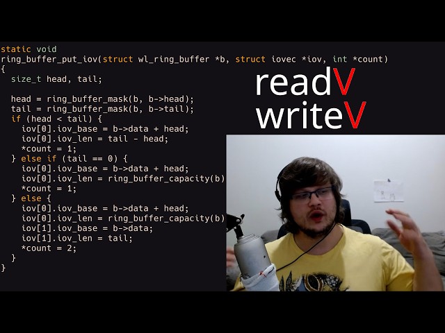 Advanced IO in C from scratch