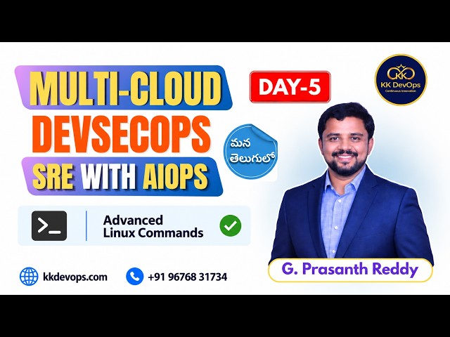 Day 5 - Multi-Cloud, DevSecOps, SRE with AIOps | Live Session