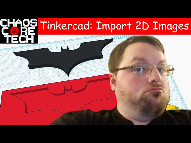 How to Turn 2D Images into 3D Objects - Tinkercad Tutorial